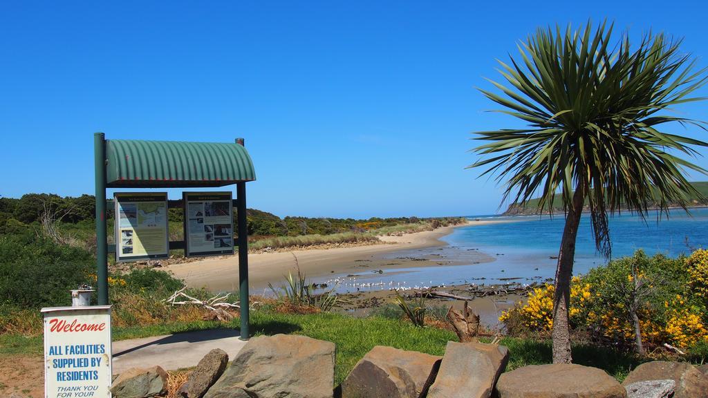 Surat Bay Lodge By The Sea/Backpackers Hostel Owaka Exteriér fotografie